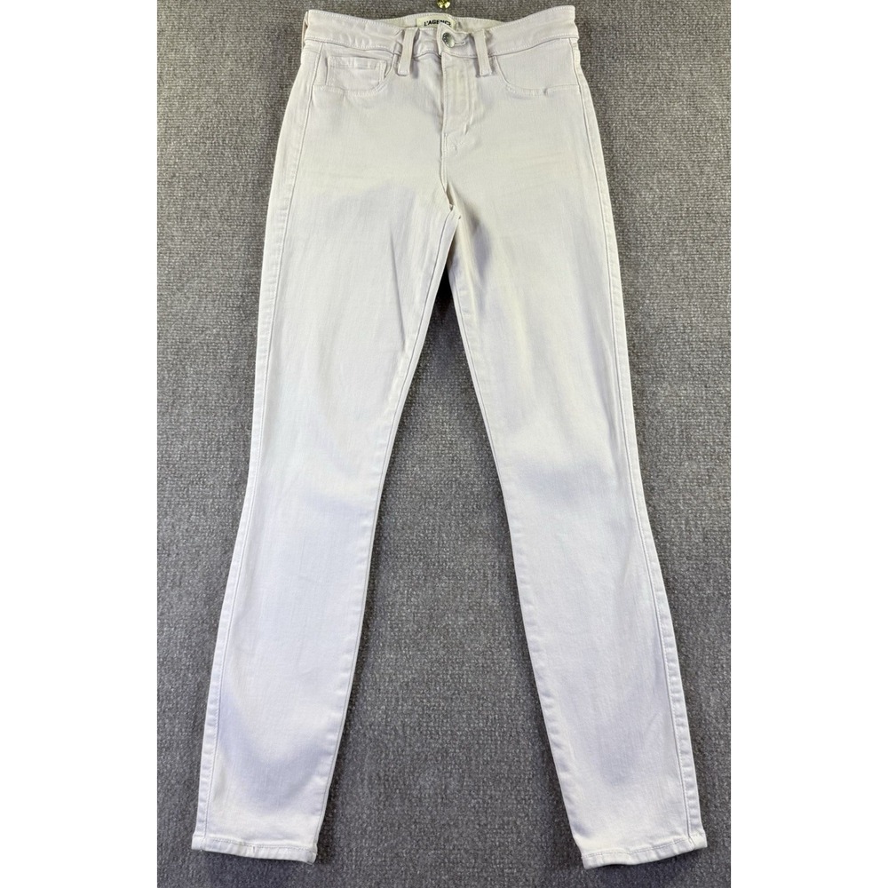 L'AGENCE Margot High Rise Skinny Jeans Quartz Size 24